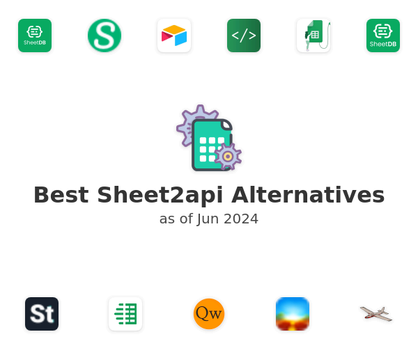 Best Sheet2api Alternatives