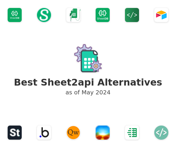 Best Sheet2api Alternatives