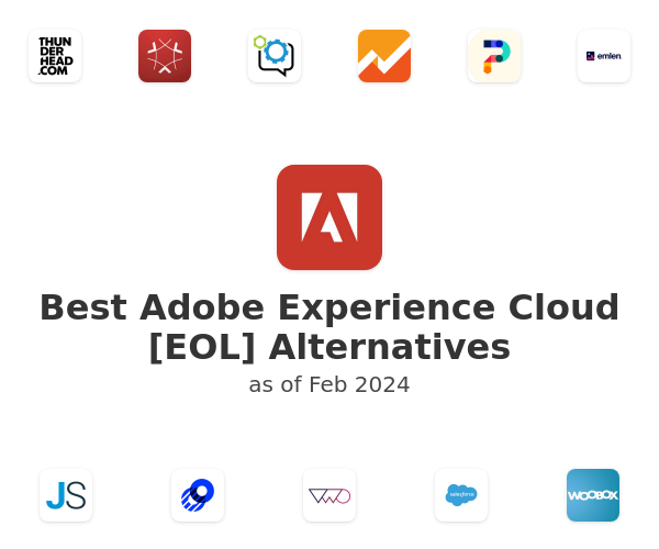 Best Adobe Experience Cloud [EOL] Alternatives