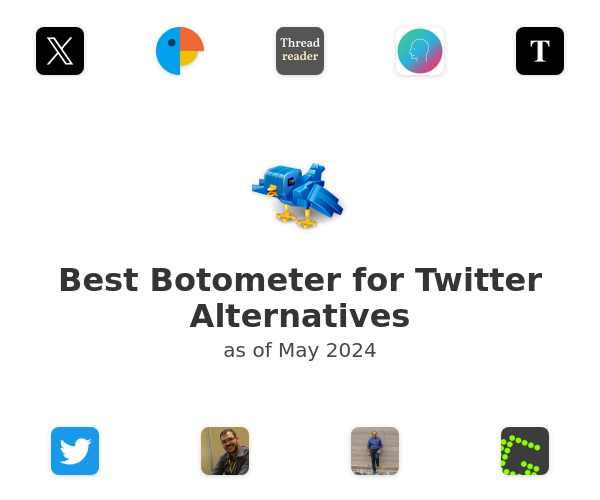 Best Botometer for Twitter Alternatives