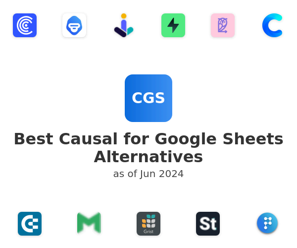 Best Causal for Google Sheets Alternatives