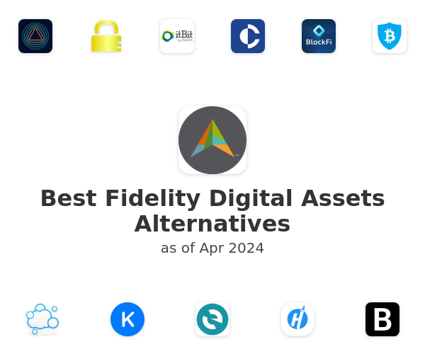 Best Fidelity Digital Assets Alternatives