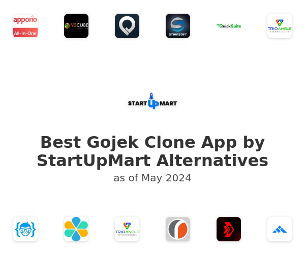 Best Gojek Clone App by StartUpMart Alternatives
