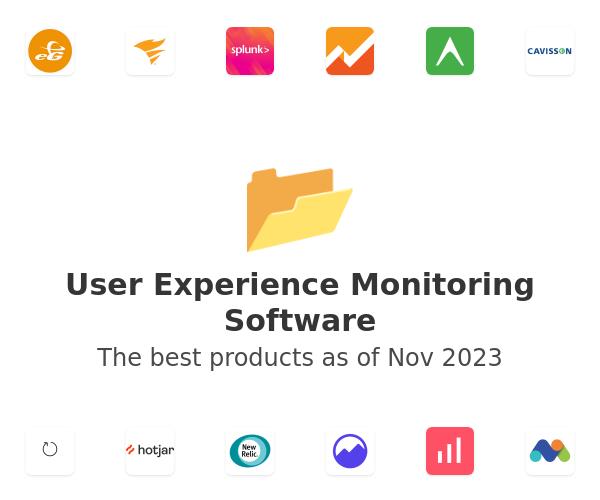 The best User Experience Monitoring products