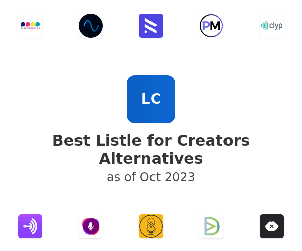 Best Listle for Creators Alternatives