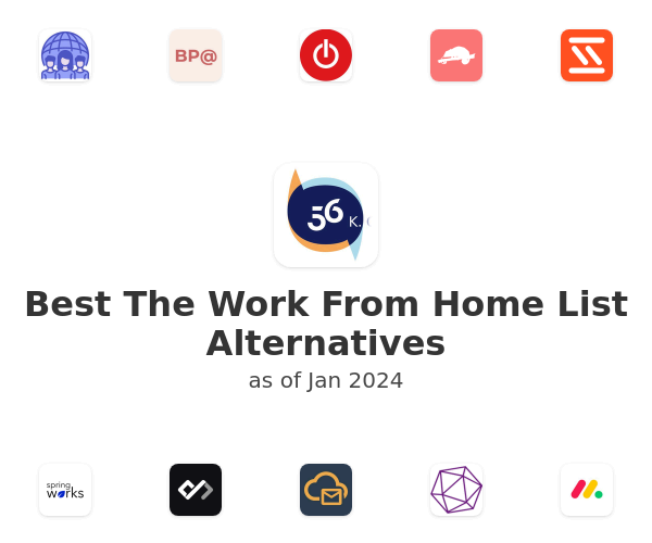 Best The Work From Home List Alternatives