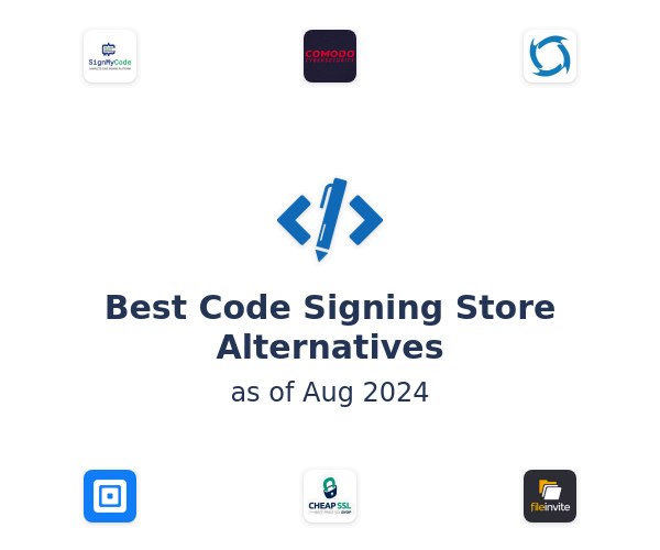 Best Code Signing Store Alternatives