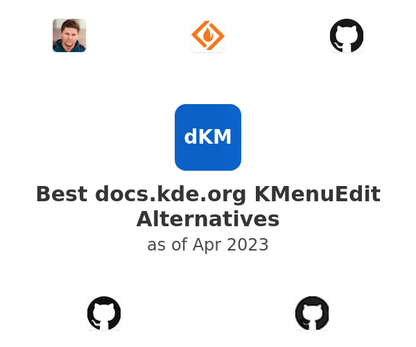 Best docs.kde.org KMenuEdit Alternatives