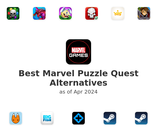 Best Marvel Puzzle Quest Alternatives