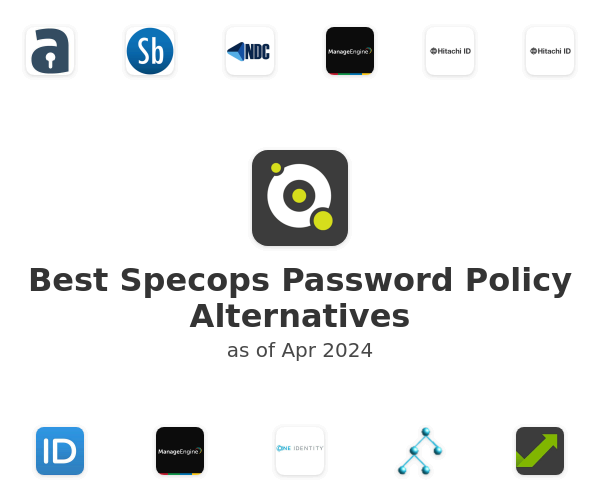 Best Specops Password Policy Alternatives