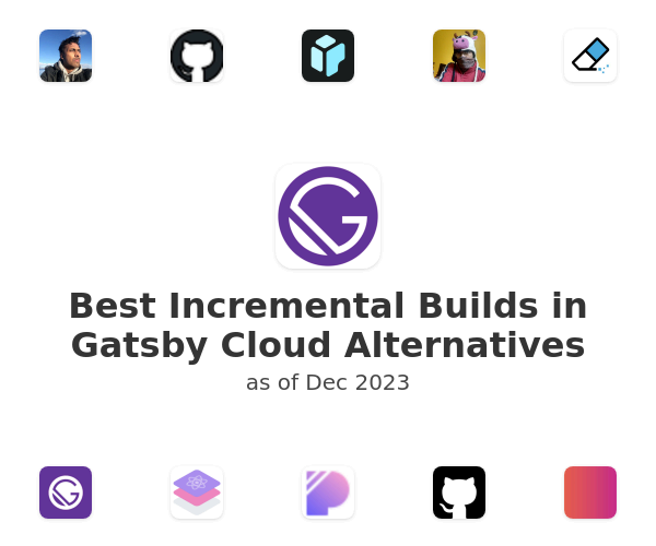 Best Incremental Builds in Gatsby Cloud Alternatives