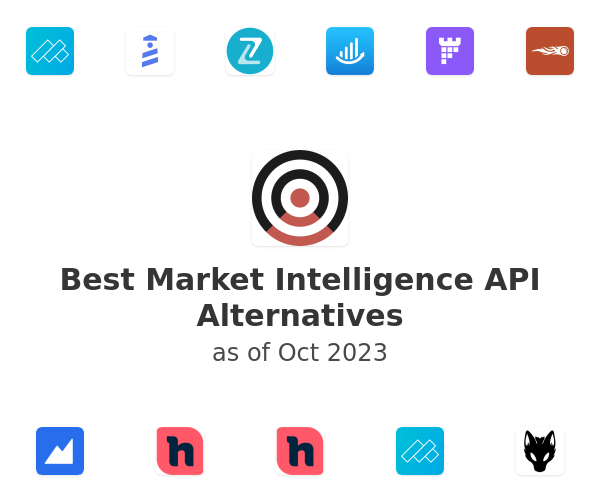 Best Market Intelligence API Alternatives