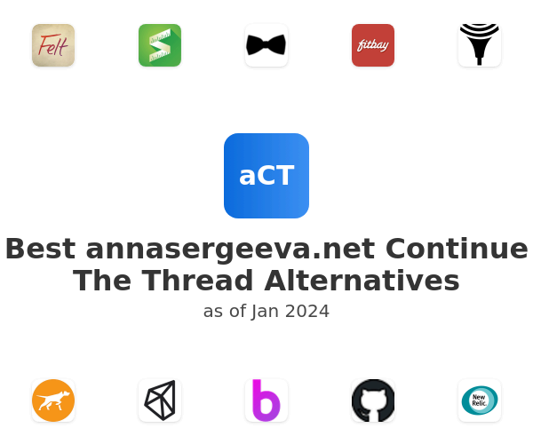 Best annasergeeva.net Continue The Thread Alternatives
