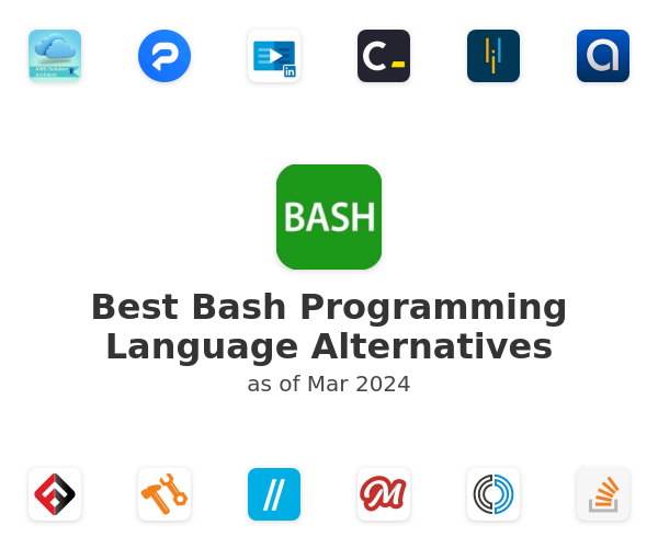Best Bash Programming Language Alternatives