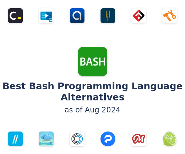 Best Bash Programming Language Alternatives