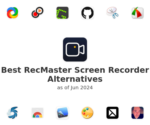 Best RecMaster Screen Recorder Alternatives