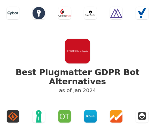 Best Plugmatter GDPR Bot Alternatives