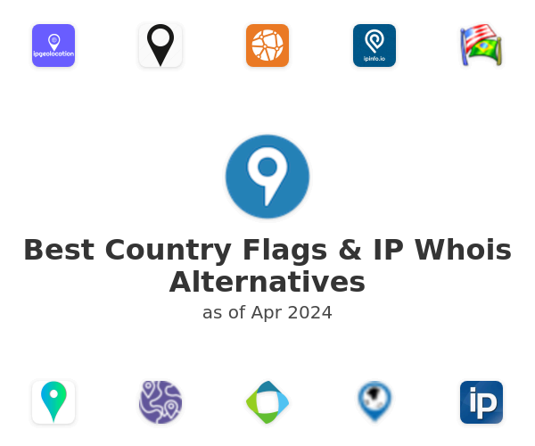 Best Country Flags & IP Whois Alternatives