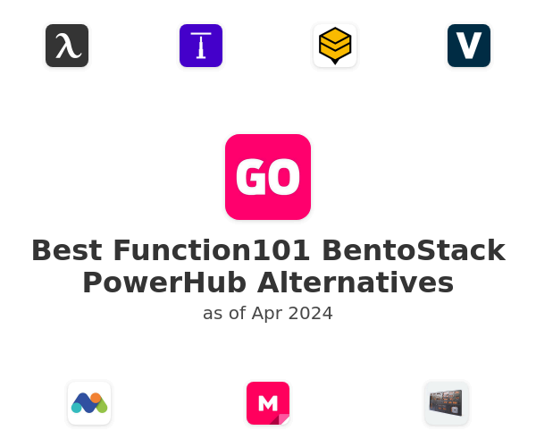 Best Function101 BentoStack PowerHub Alternatives