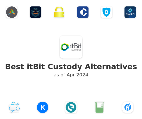 Best itBit Custody Alternatives