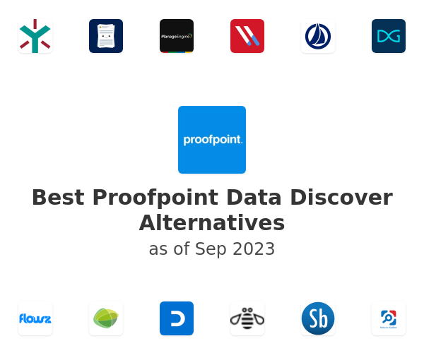 Best Proofpoint Data Discover Alternatives
