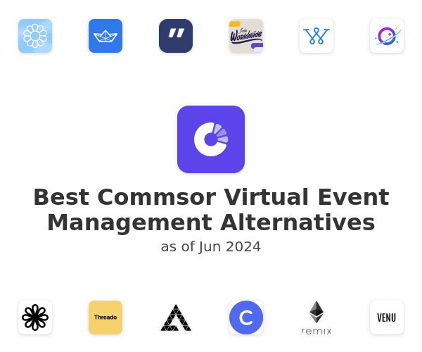 Best Commsor Virtual Event Management Alternatives