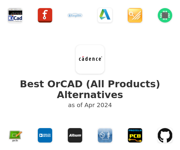 Best OrCAD (All Products) Alternatives