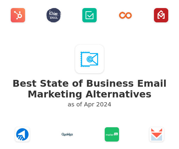 Best State of Business Email Marketing Alternatives