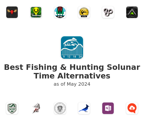 Best Fishing & Hunting Solunar Time Alternatives