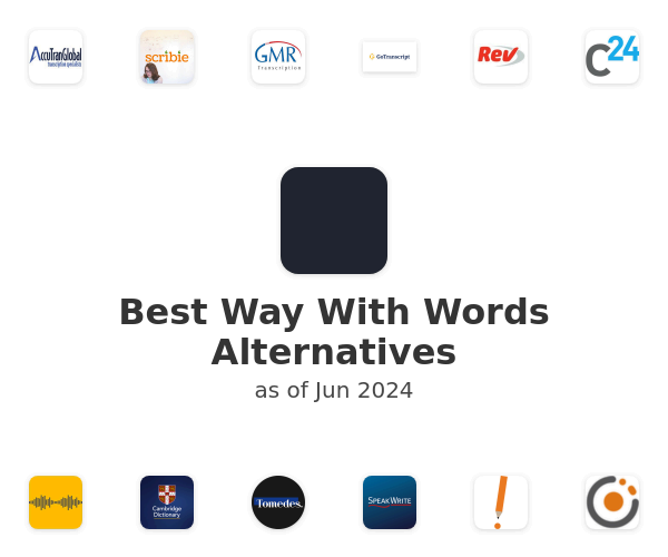 Best Way With Words Alternatives