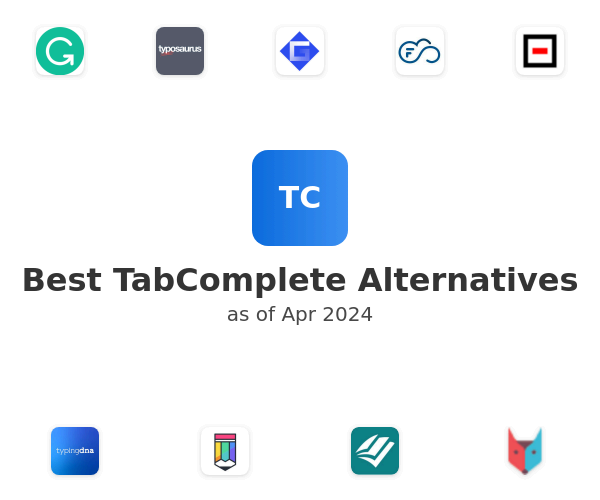 Best TabComplete Alternatives