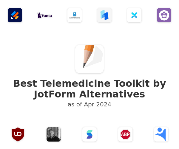 Best Telemedicine Toolkit by JotForm Alternatives