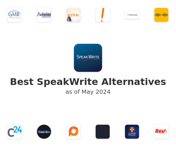 Best SpeakWrite Alternatives