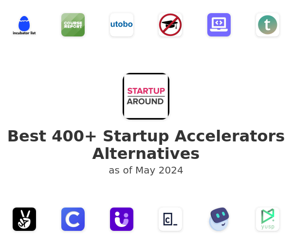 Best 400+ Startup Accelerators Alternatives