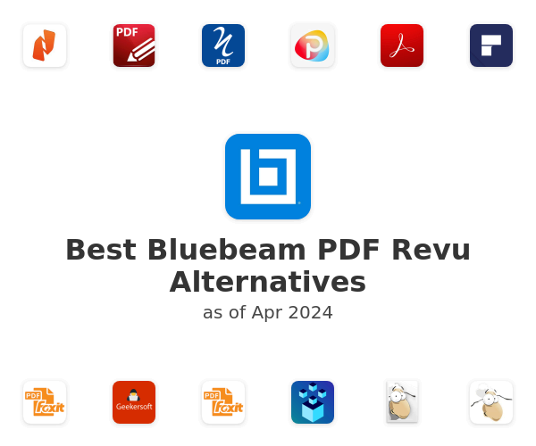 Best Bluebeam PDF Revu Alternatives
