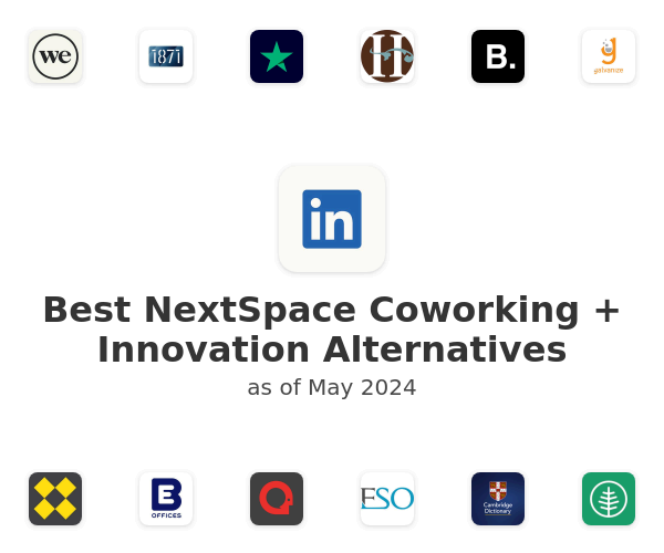 Best NextSpace Coworking + Innovation Alternatives