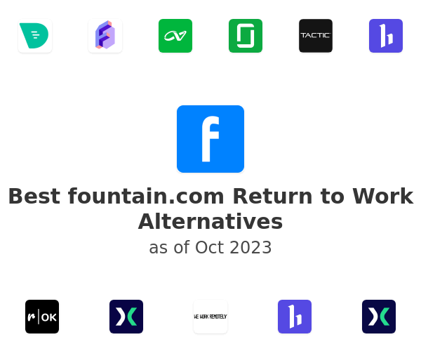 Best fountain.com Return to Work Alternatives