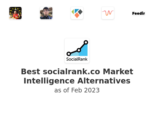 Best socialrank.co Market Intelligence Alternatives