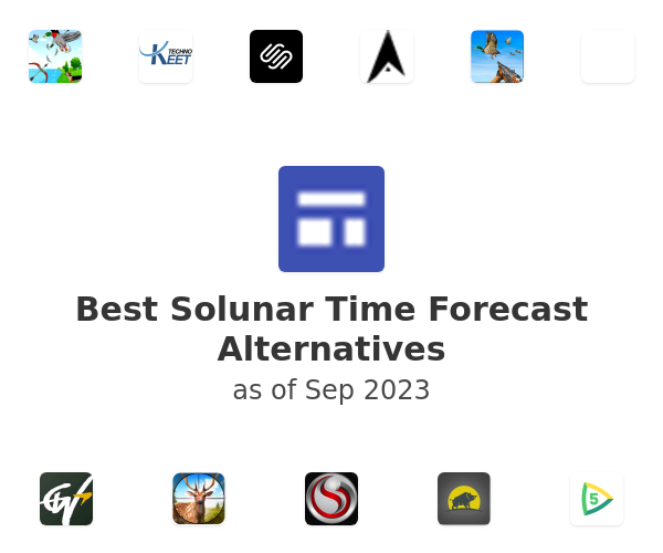 Best Solunar Time Forecast Alternatives