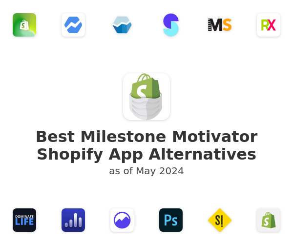 Best Milestone Motivator Shopify App Alternatives