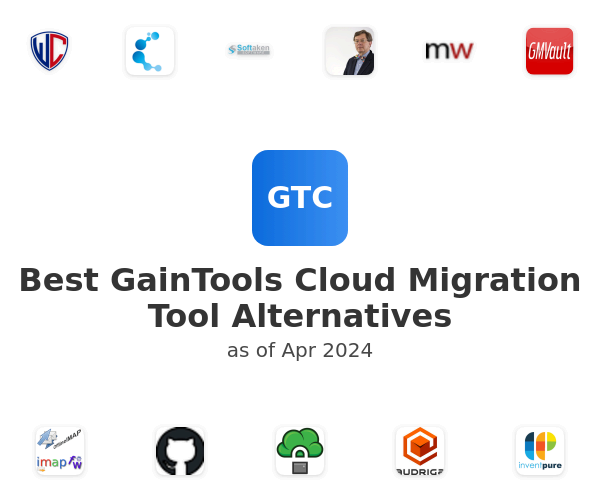 Best GainTools Cloud Migration Tool Alternatives