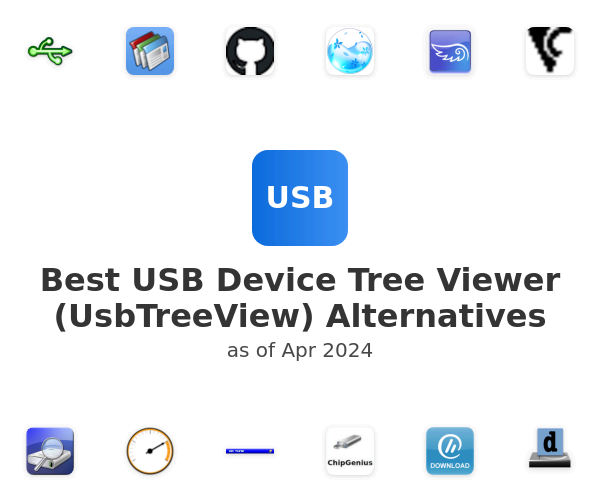 Best USB Device Tree Viewer (UsbTreeView) Alternatives
