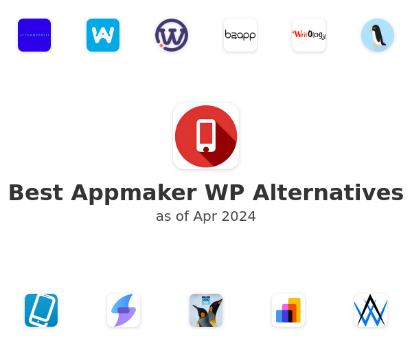 Best Appmaker WP Alternatives