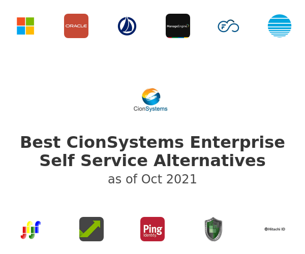 Best CionSystems Enterprise Self Service Alternatives