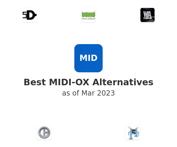 Best MIDI-OX Alternatives