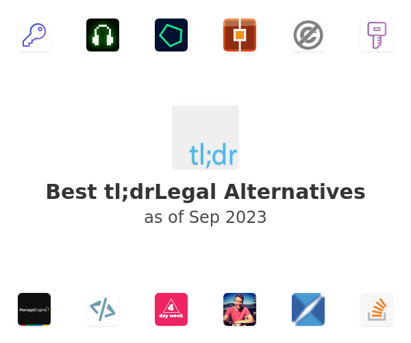 Best tl;drLegal Alternatives