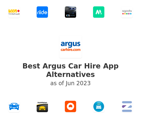 Best Argus Car Hire App Alternatives