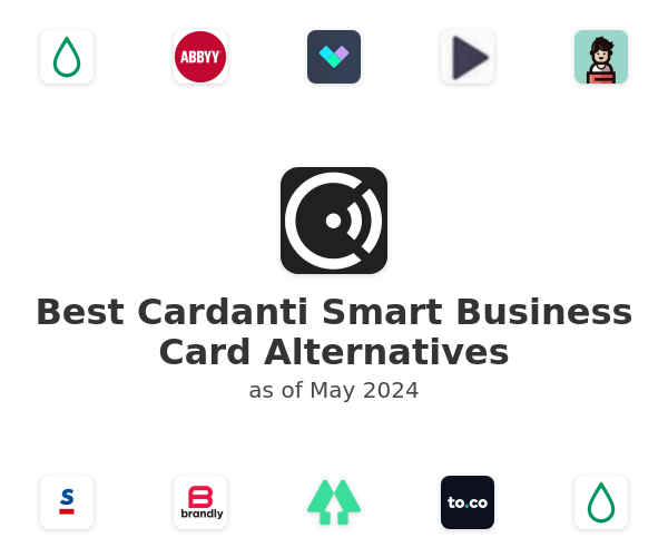 Best Cardanti Smart Business Card Alternatives