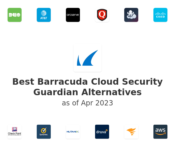Best Barracuda Cloud Security Guardian Alternatives