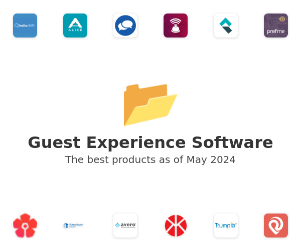 The best Guest Experience products